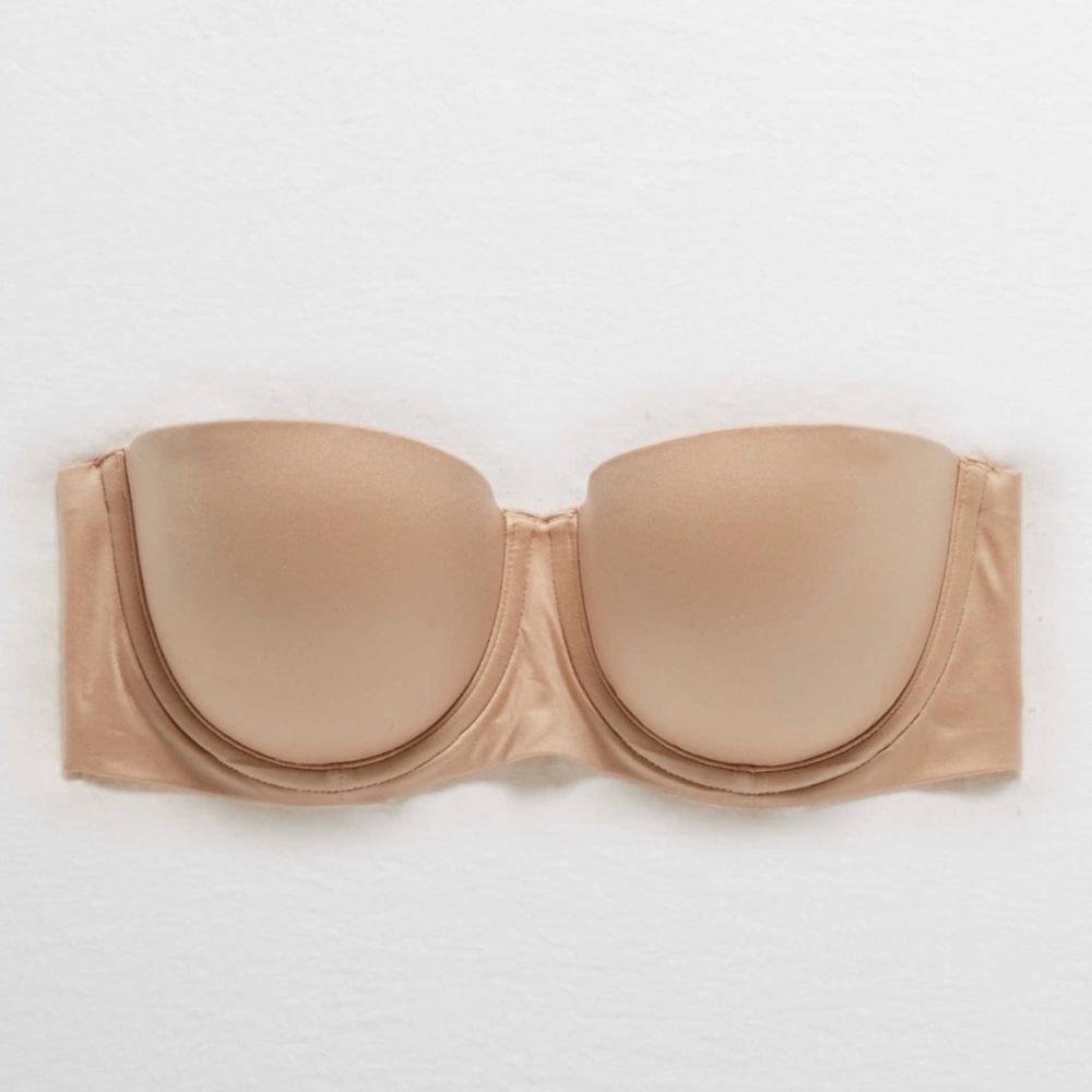 Aerie Sunnie Strapless 36DD (E) - Natural Nude